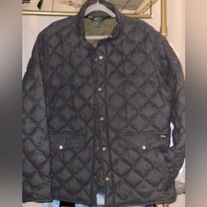 Gorgeous dark gray woolrich winter jacket